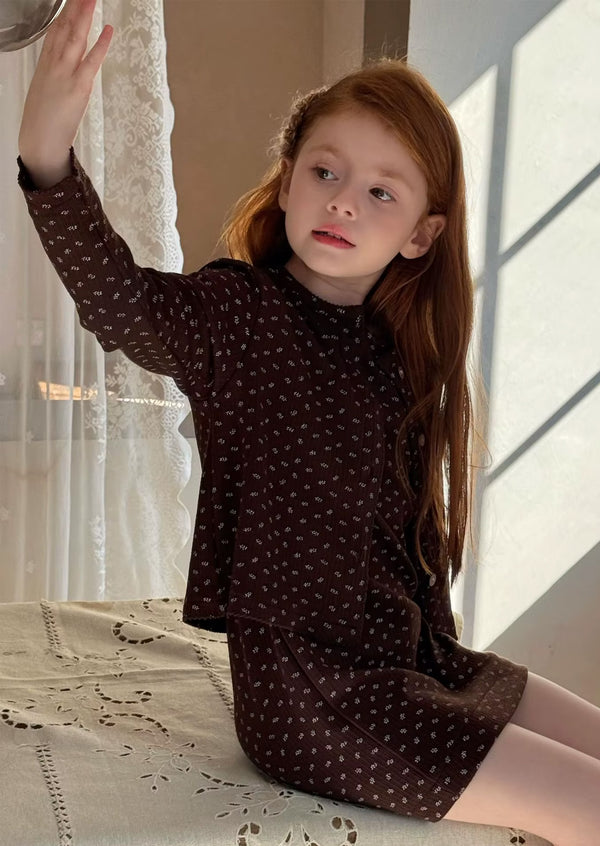 Gossamer Dress & Cardigan Set