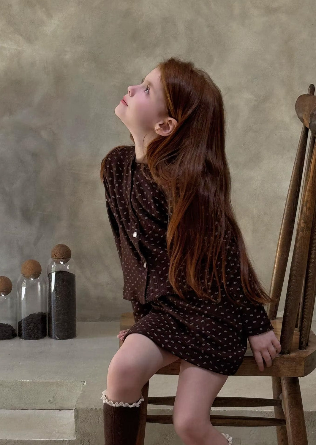Gossamer Dress & Cardigan Set