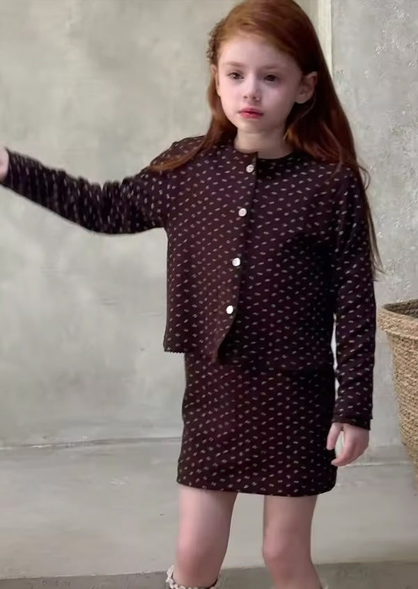 Gossamer Dress & Cardigan Set
