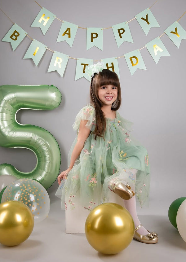 Willow Butterfly Floral Tutu Dress