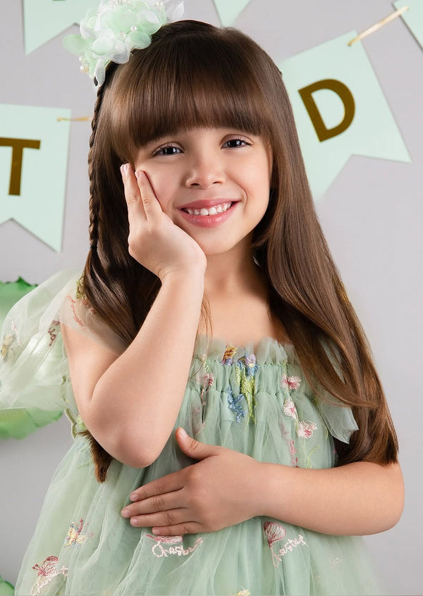 Willow Butterfly Floral Tutu Dress