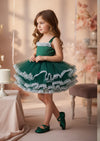 Odette Tutu Dress Deep Emerald