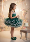 Odette Tutu Dress Deep Emerald