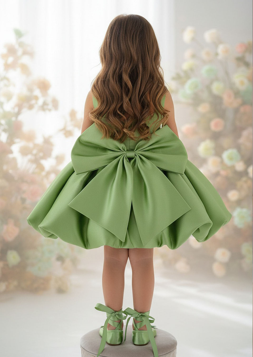 Calliope Dress Green
