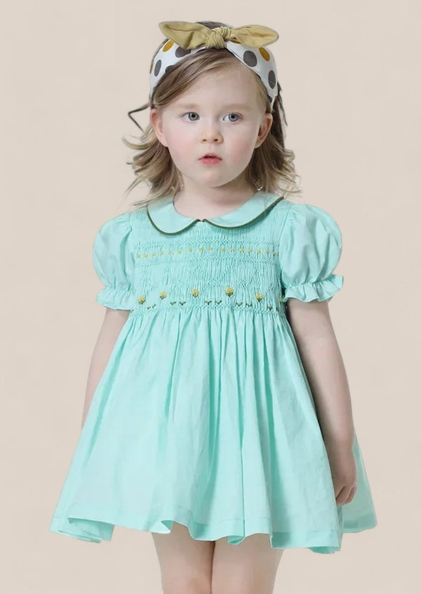 smocked toddler dress