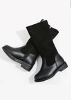 Girls Gretel Boots in Black| Girls Knee Boots
