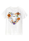 Boo Halloween Girls Cotton Tee
