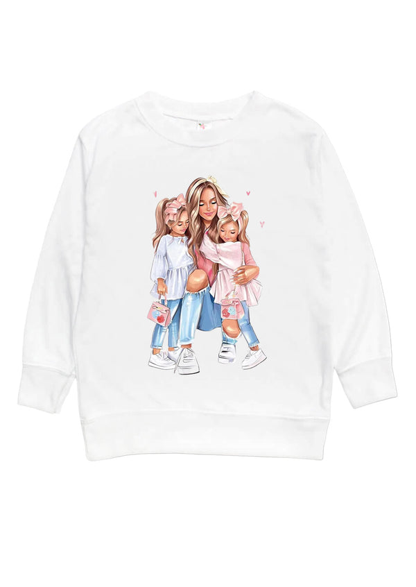 Mother Of Daughters Long Sleeve Pullover