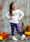 Kids halloween leggngs and shirts