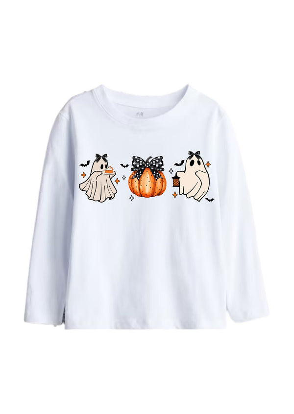 Ghost & Pumpkin Halloween Shirt | Pumpkin Pie
