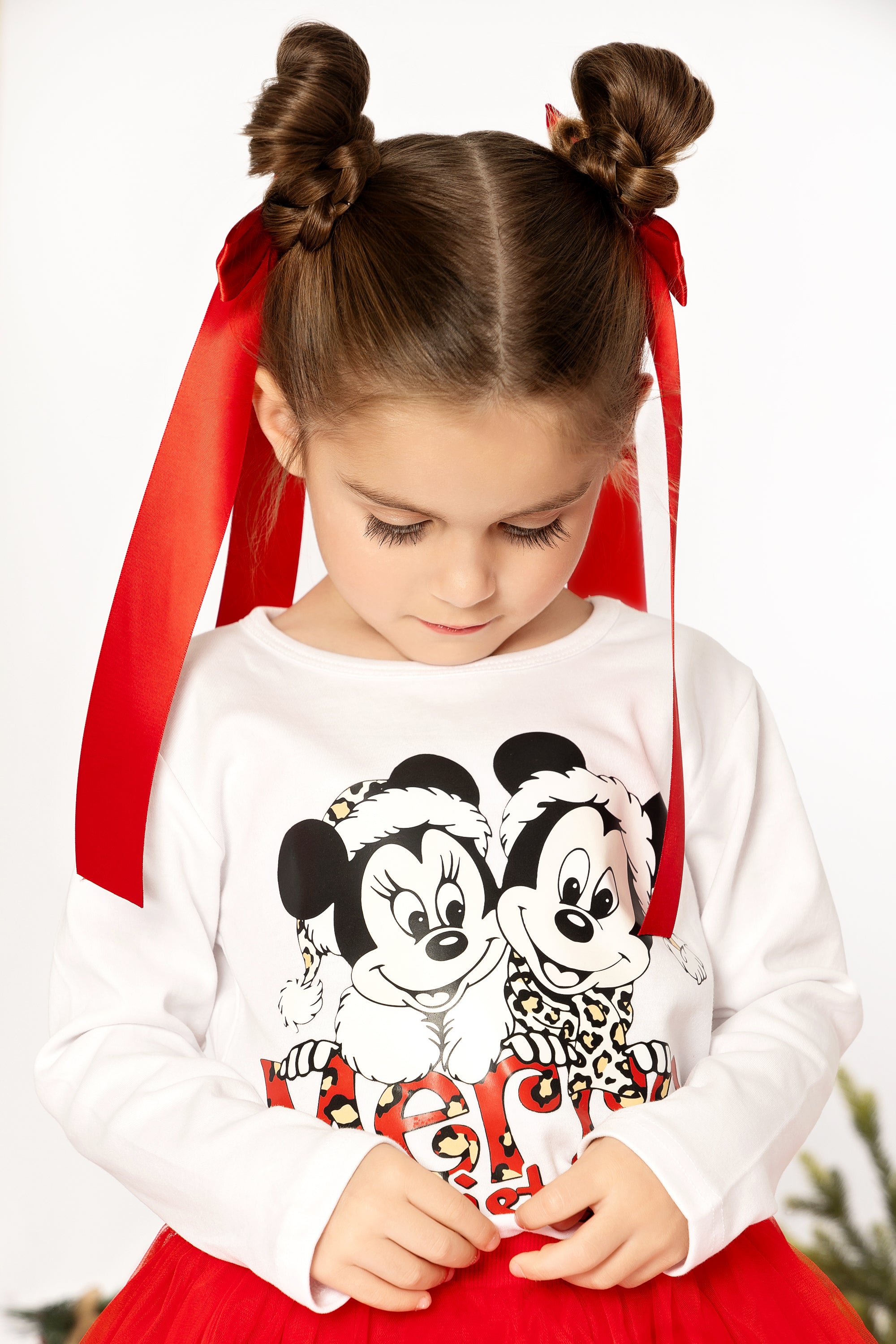 Mickey & Minnie Merry Christmas Tee Shirt