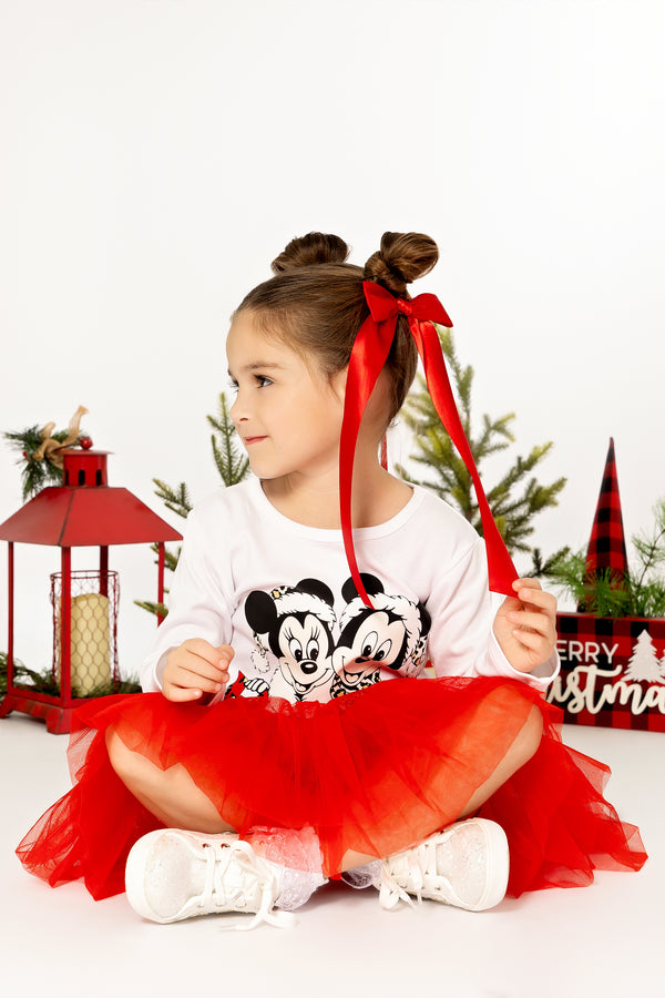 Mickey & Minnie Merry Christmas Tee Shirt