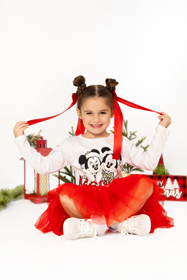 Mickey & Minnie Merry Christmas Tee Shirt