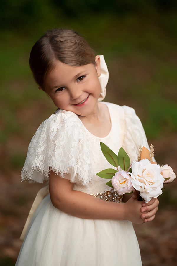 pretty flower girl dresses