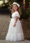 toddler flower girl dresses white