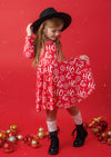 Ho Ho Ho Christmas Twirl Dress