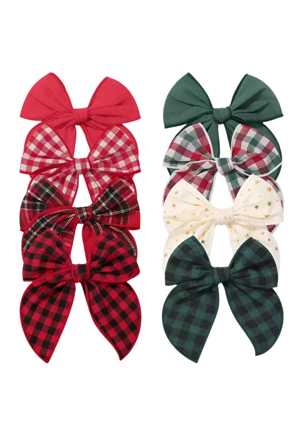 Christmas Fable Bows || Several Colors