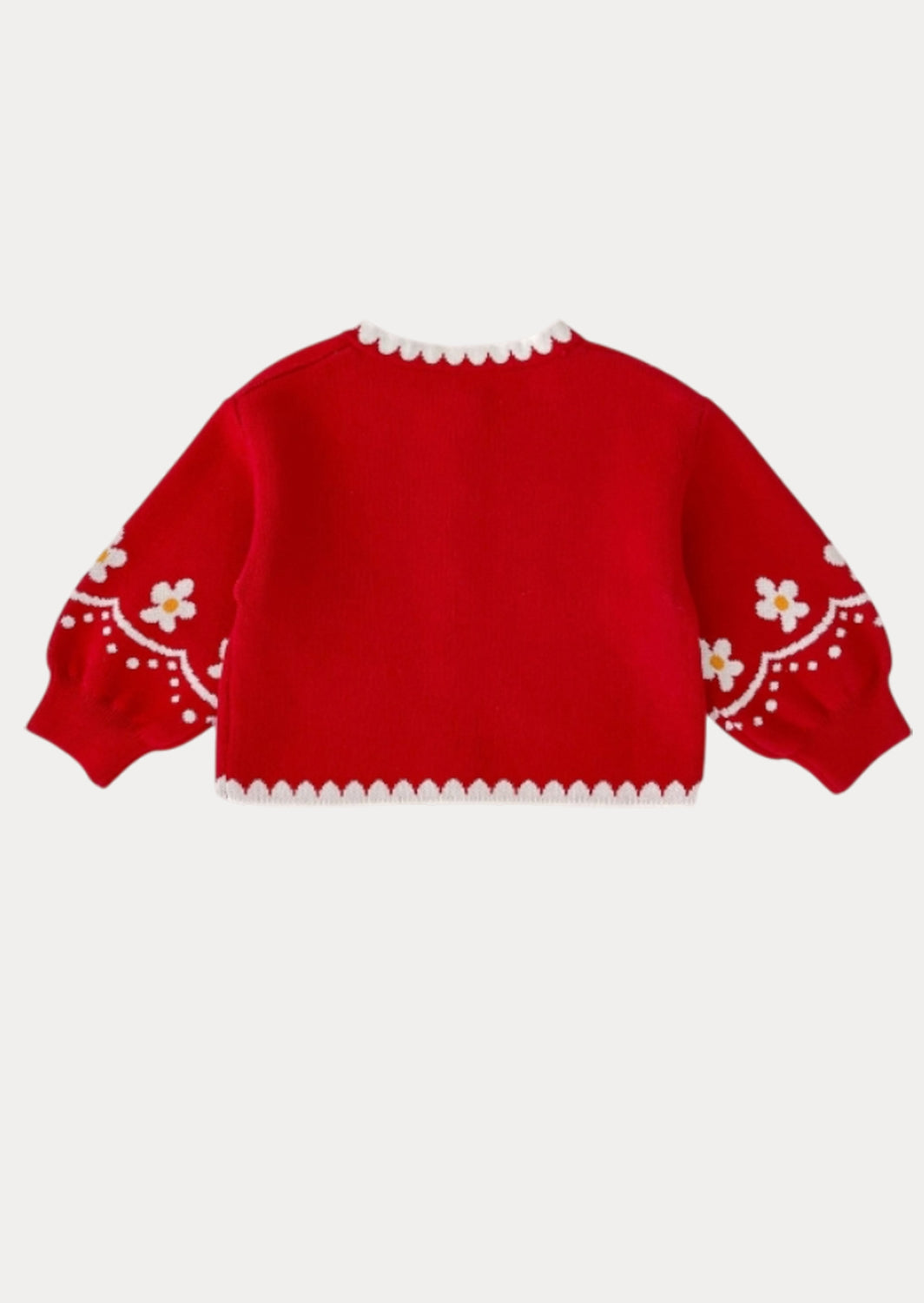 Holiday Red Cardigan