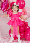 Hot Pink Barbie Baby Girl Birthday Outfit