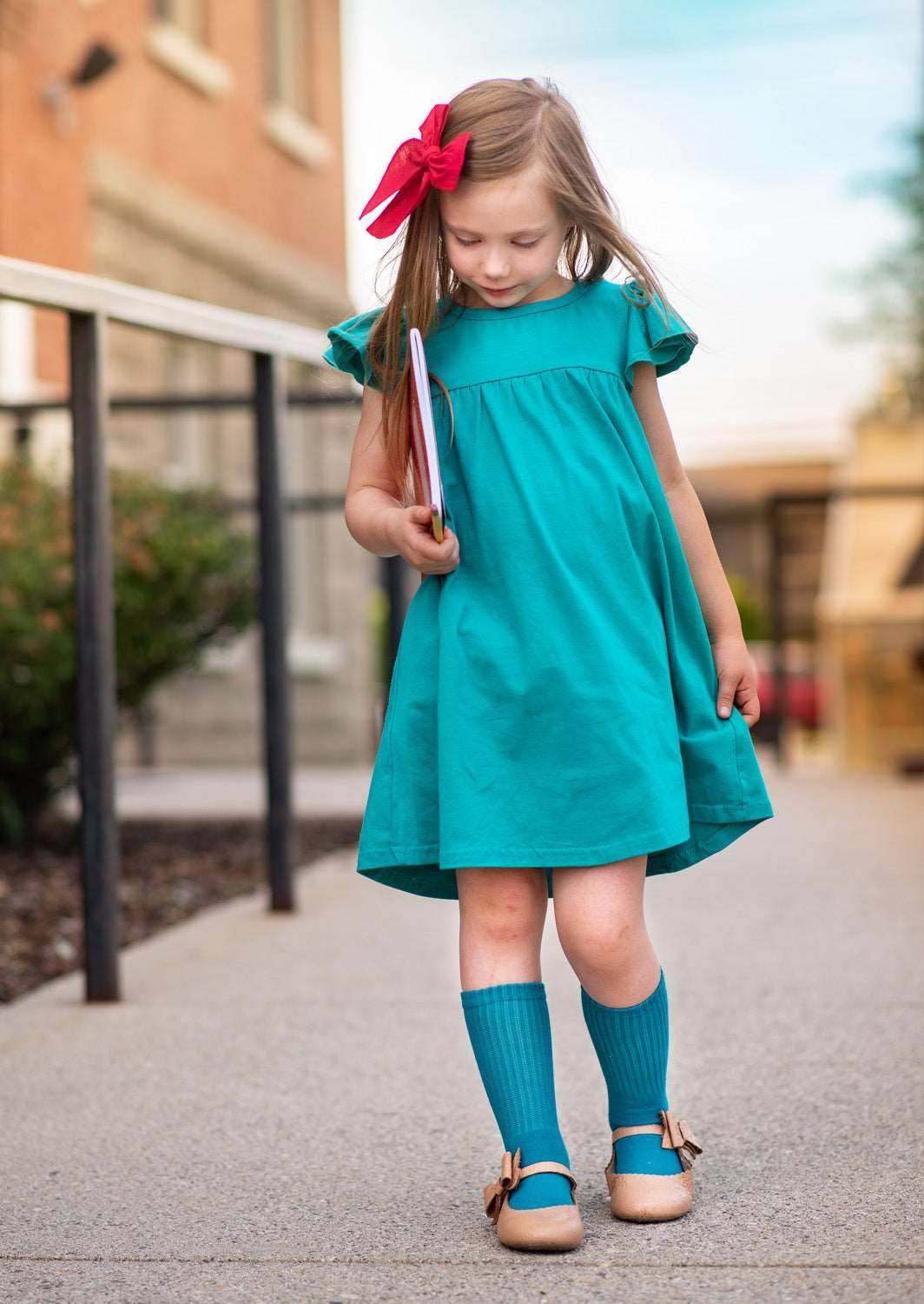 Lullaby Dress || Teal