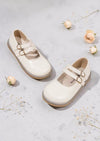 Ivory Dream Mary Jane Flats