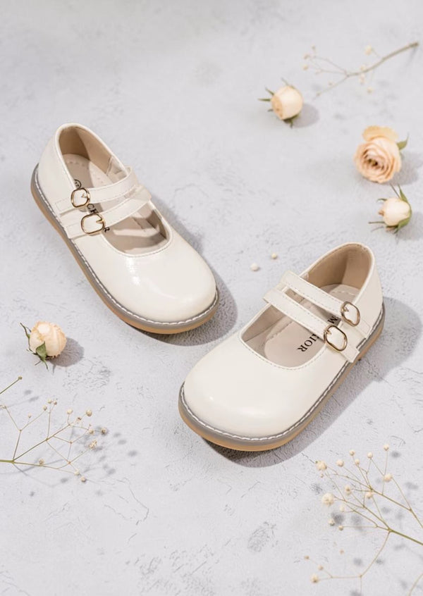 Ivory Dream Mary Jane Flats