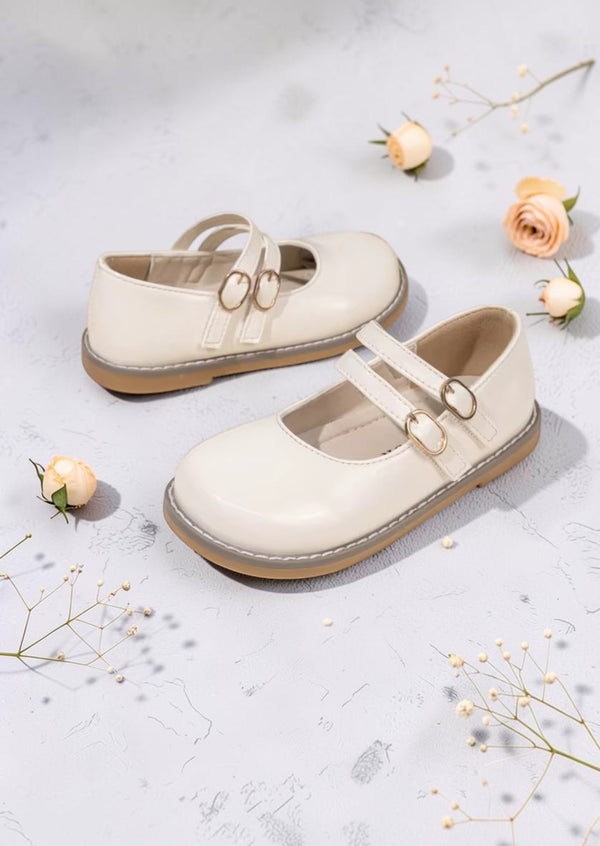 Ivory Dream Mary Jane Flats