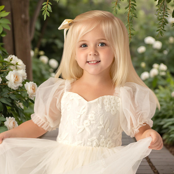 Elegant Ivory Flower Girl Dresses for Weddings & Special Occasions