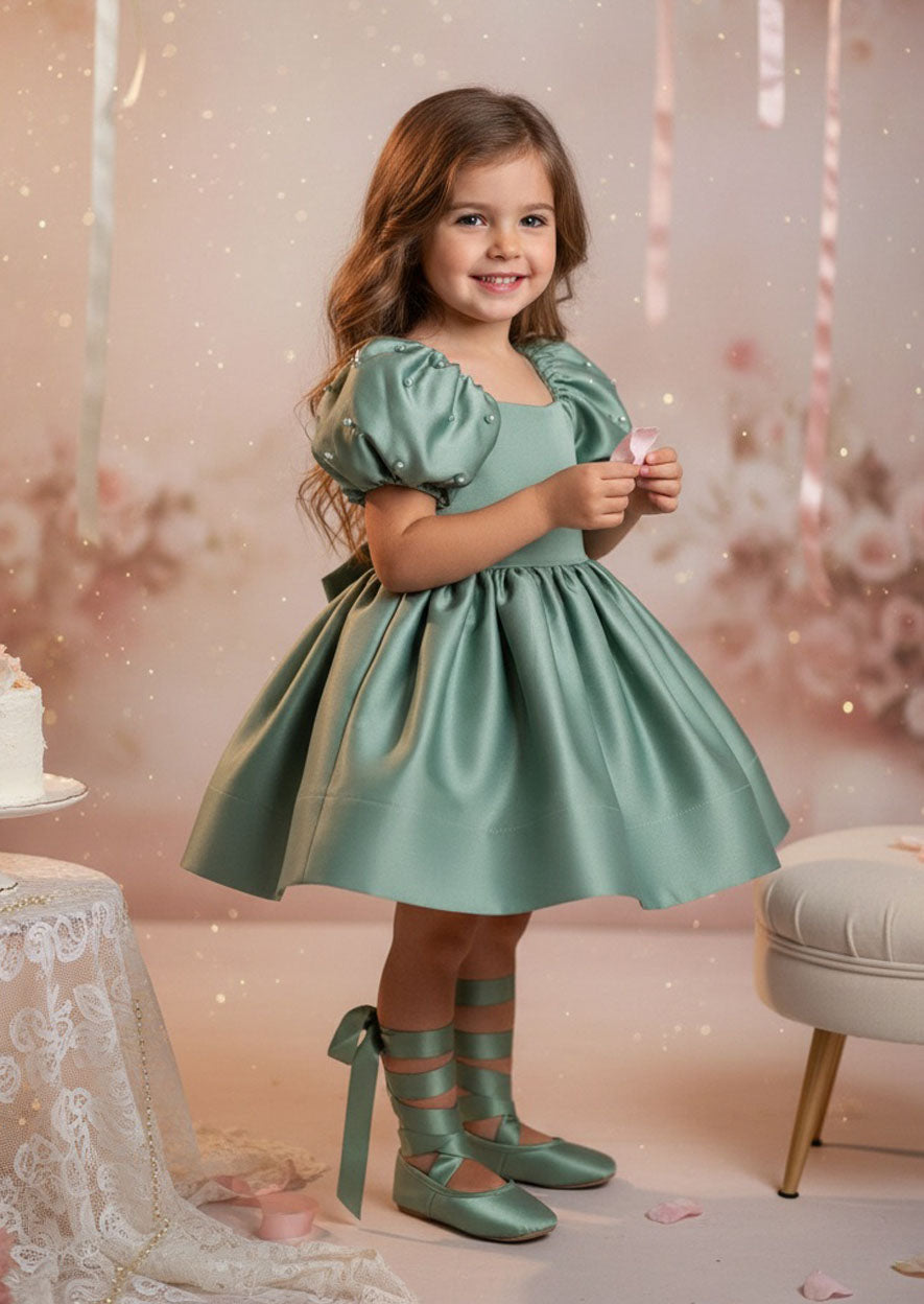 Eloise Dress in Sage