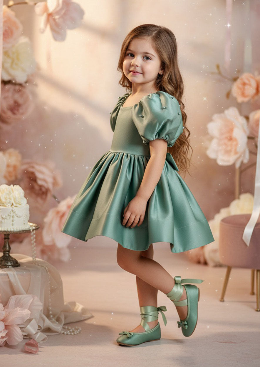 Eloise Dress in Sage