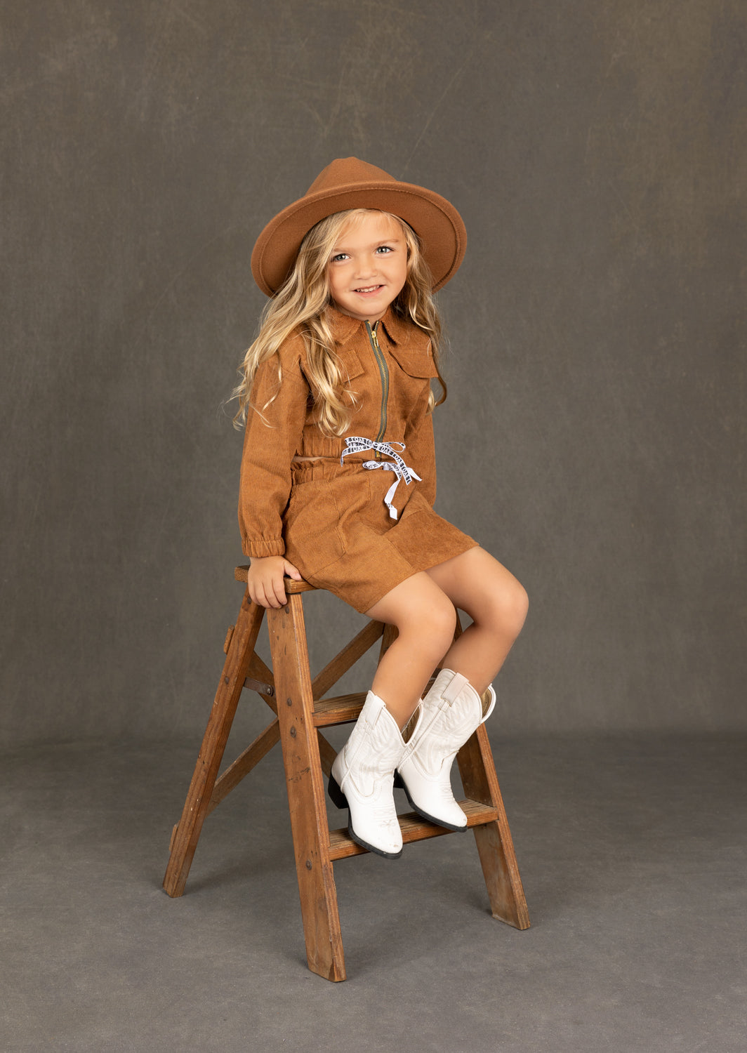 Jenna Jacket || Brown Corduroy