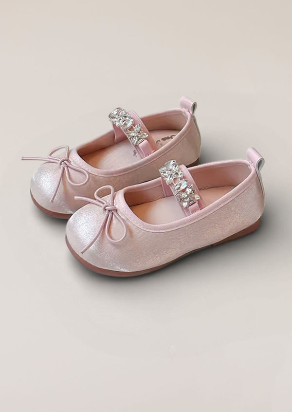 Juliette Ballet Flats in Pale Pink