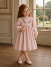 Girls Long Sleeve Cotton Dress | Girls Fall Dresses