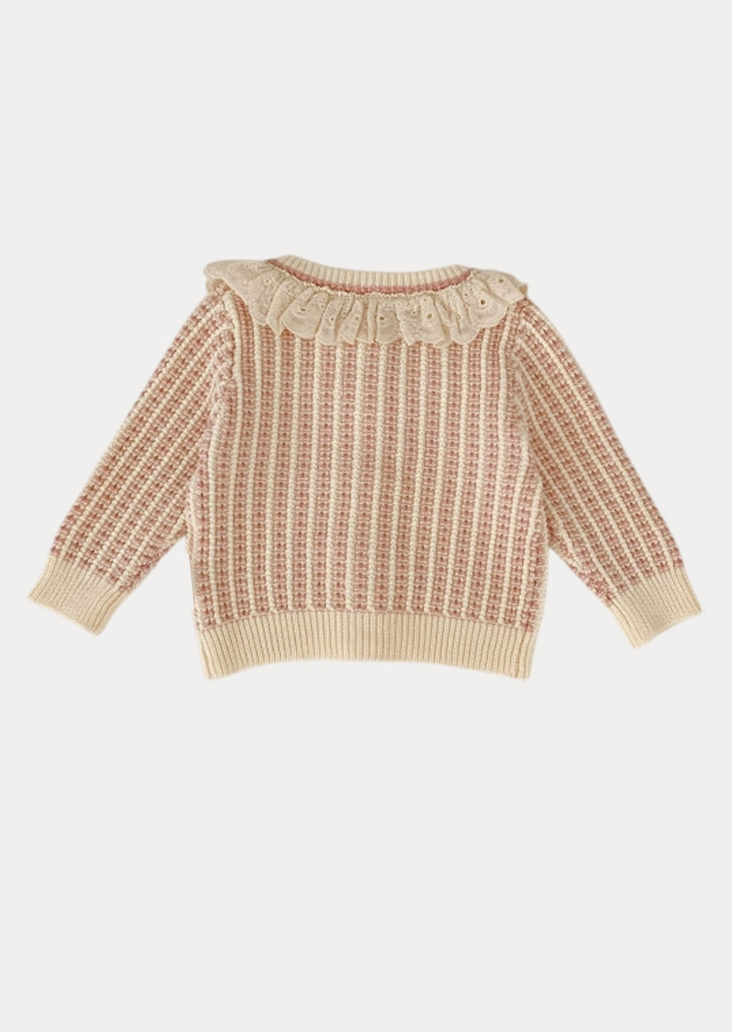 Crissy Button Cardigan in Beige