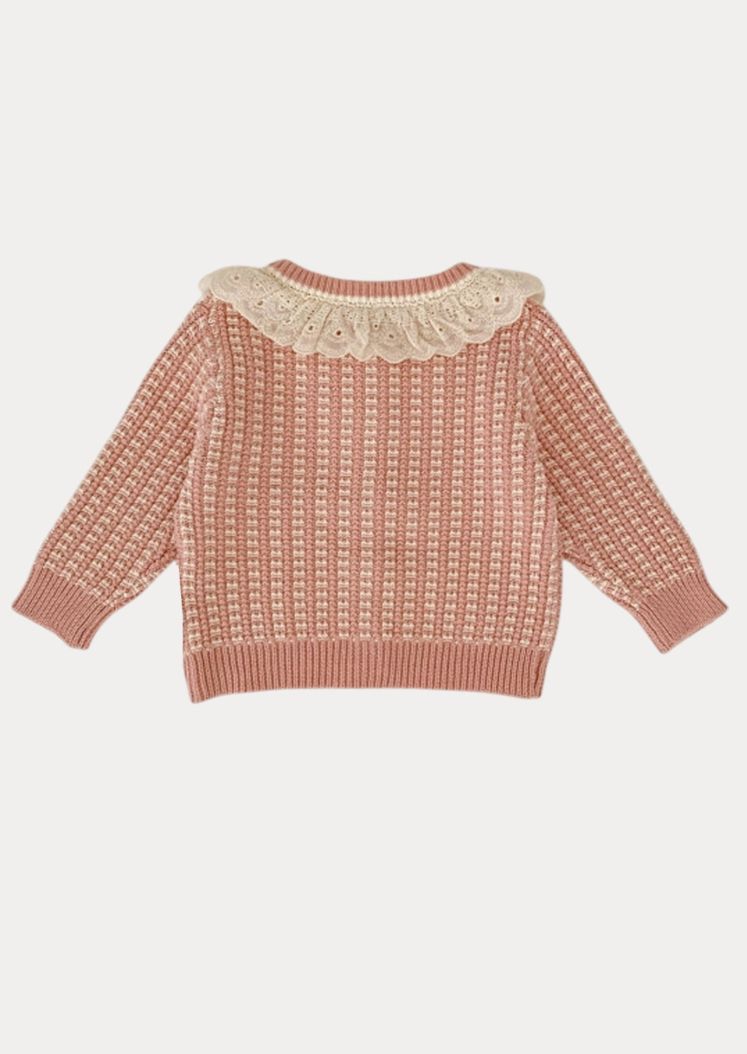 Crissy Button Cardigan in Pink