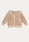 Crissy Button Cardigan in Beige