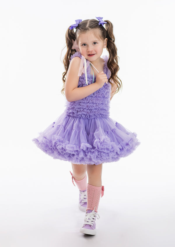 Tutu Petti Dress in Lavender