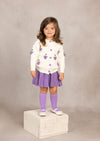 Eileen Lavender Berry Sweater Set