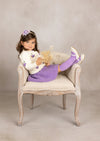 Eileen Lavender Berry Sweater Set
