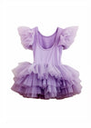 Plum Cute Tutu Dress | Lavender