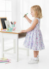 Toddler & Girls Lavender Butterflies Twirl Dress - Twirl Dresses