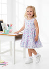 Toddler & Girls Lavender Butterflies Twirl Dress - Twirl Dresses