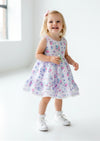 Toddler & Girls Lavender Butterflies Twirl Dress - Twirl Dresses