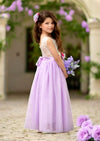 lavender flower girl dresses for toddlers