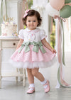 Gingham Goose Girls Cotton Party Dress | Cake Smash Outfit Girl