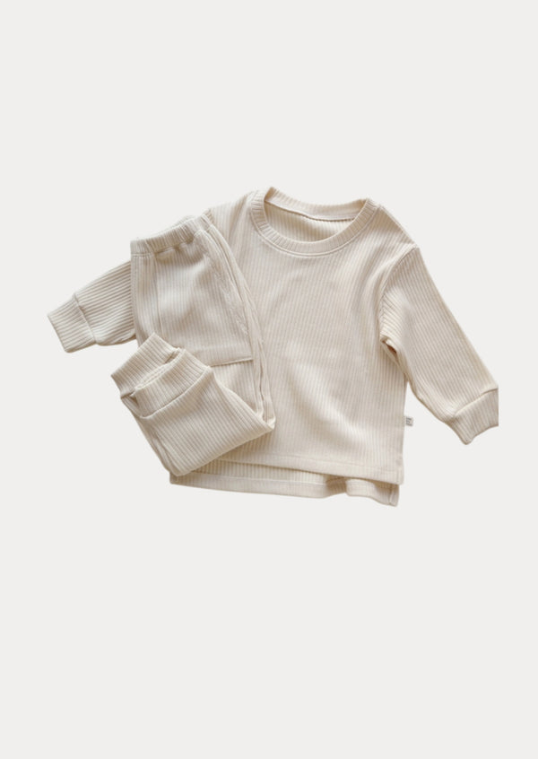 Soft Rib Lounge Set - Beige (NB-6Y