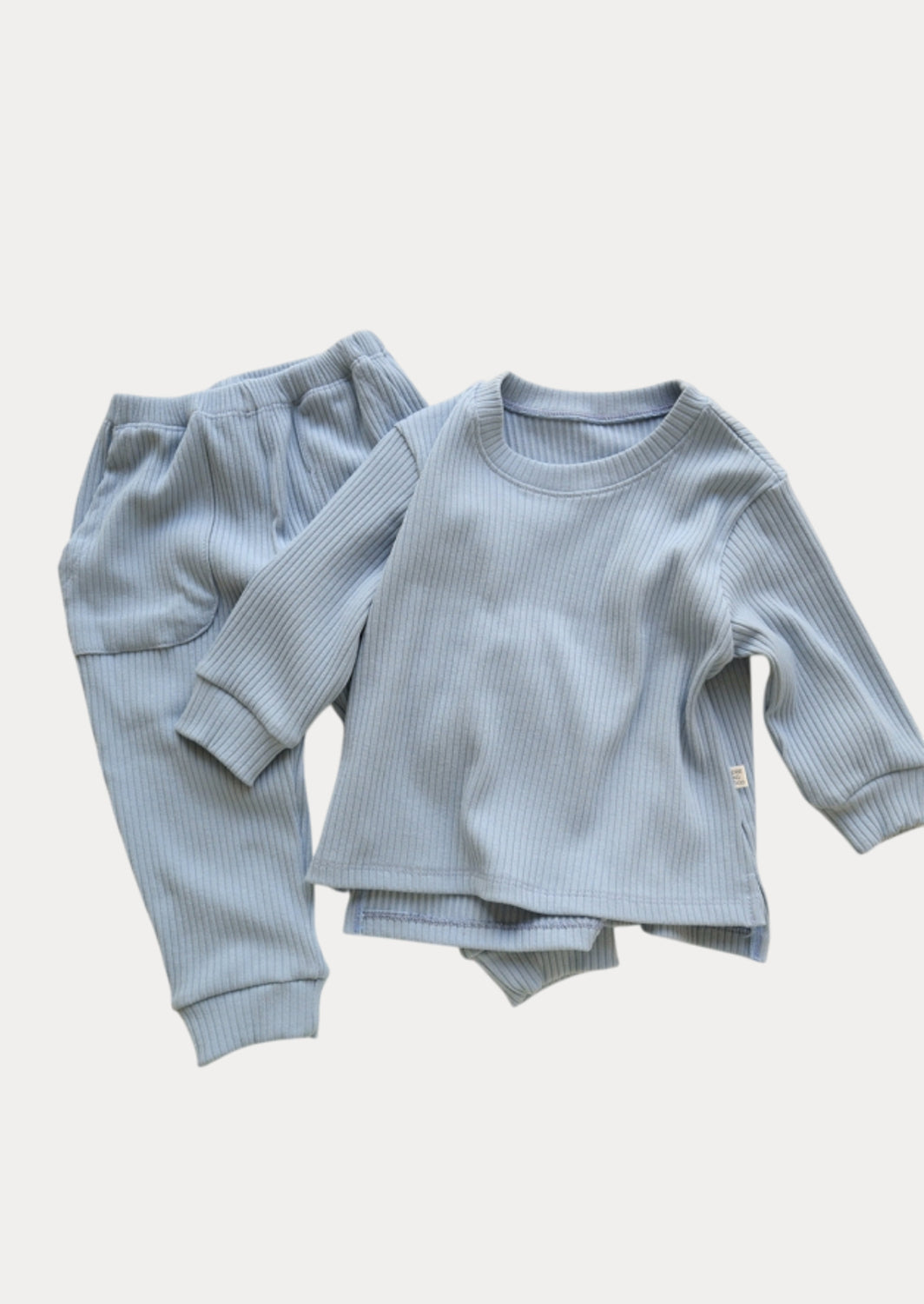 Soft Rib Lounge Set - Blue (NB-6Y)