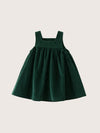 Maeve Girls’ A-Line Corduroy Dress in Forest Green | Girls Fall Clothing 