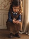 Maeve A-Line Corduroy Dress in Brown | Girls Fall Clothing