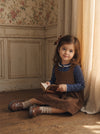 Maeve A-Line Corduroy Dress in Brown | Girls Fall Clothing